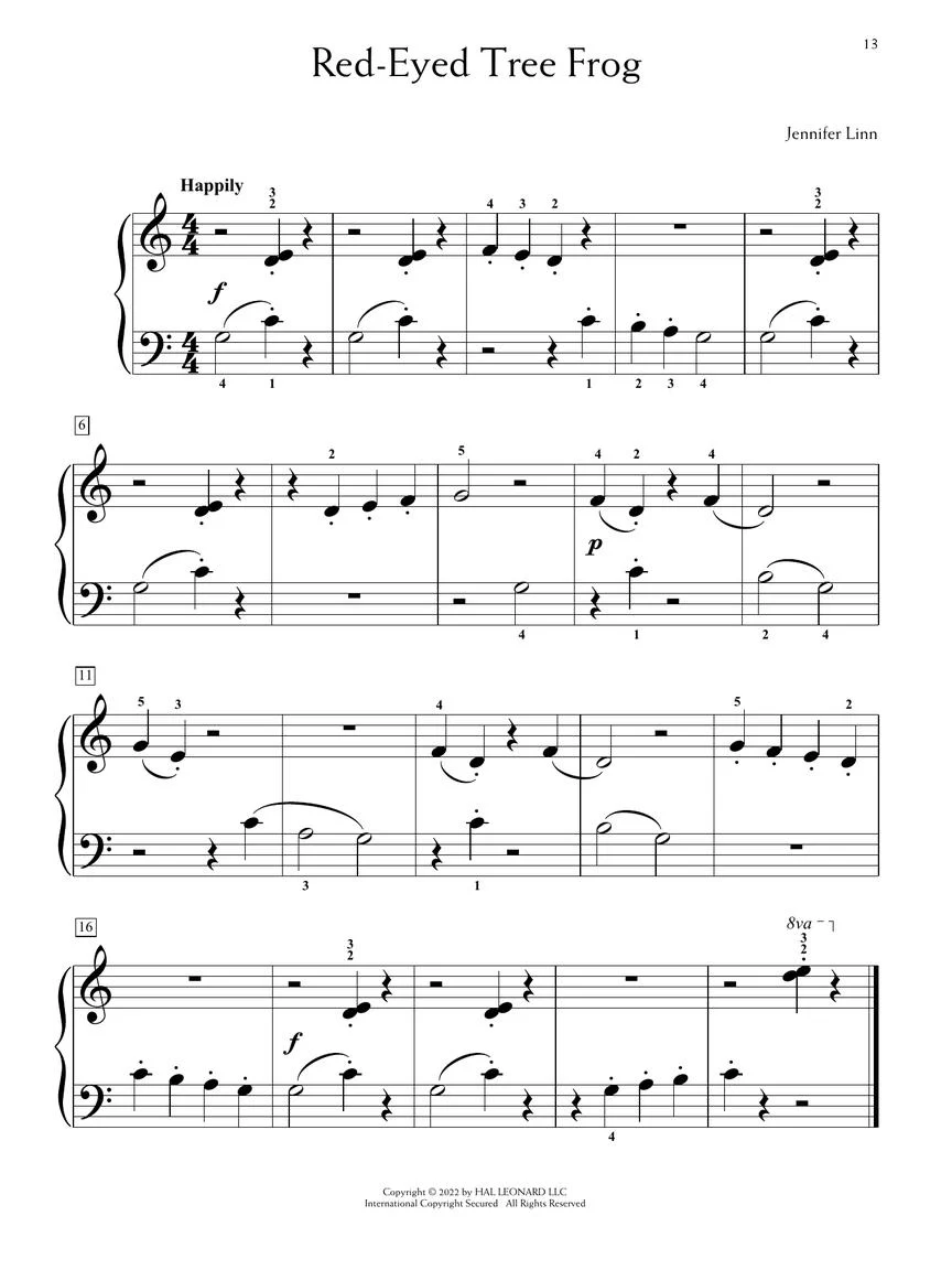 Linn Rendezvous at the Zoo – 12 Piano Solos in Progressive Order - Image 5
