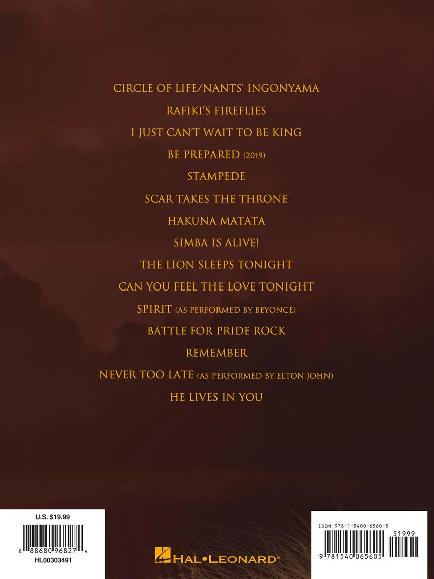 Lion King, The - Easy Piano - Image 7