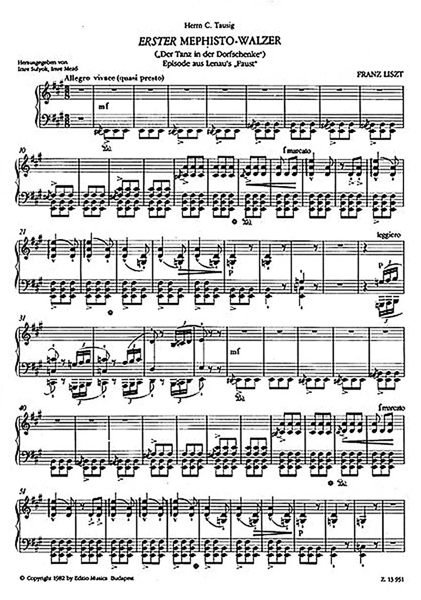 Liszt 5 Mephisto Waltzes and Mephisto Polka - Image 2