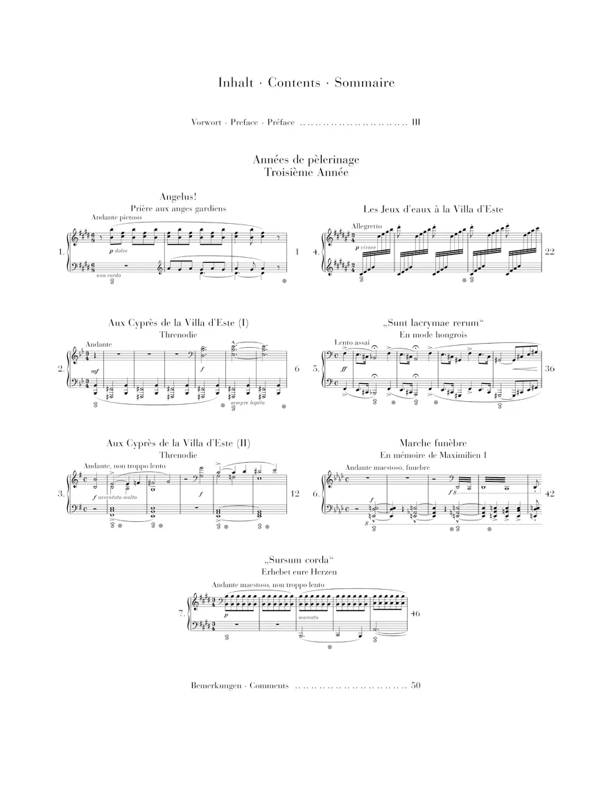 Liszt: Années de pèlerinage 3 - Image 2
