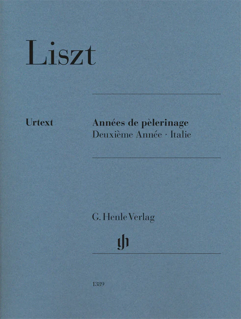 Liszt: Années de pèlerinage 2