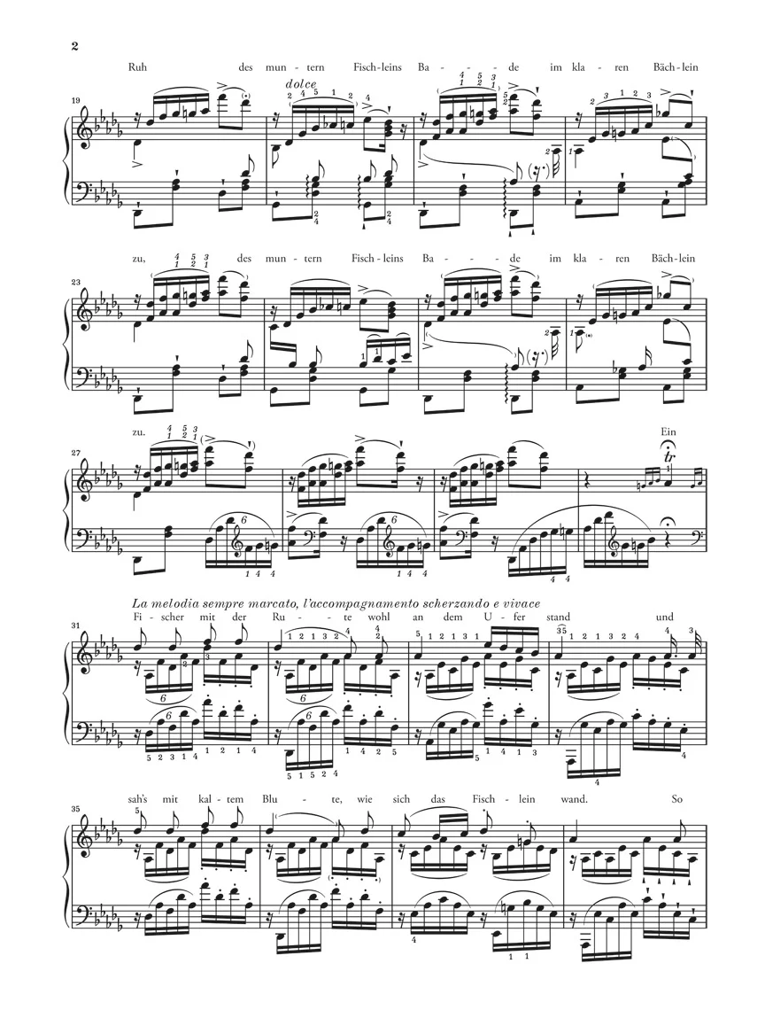 Liszt: Schubert - The Trout D 550, 1844 and 1846 Versions - Image 3