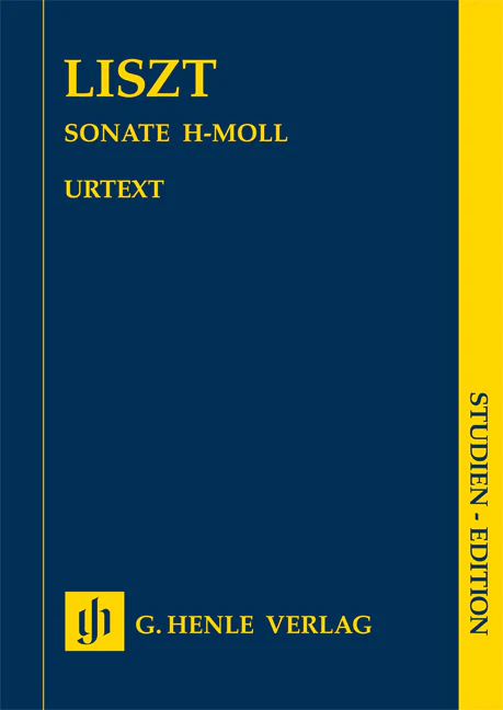 Liszt: Piano Sonata in b minor (Study Score)
