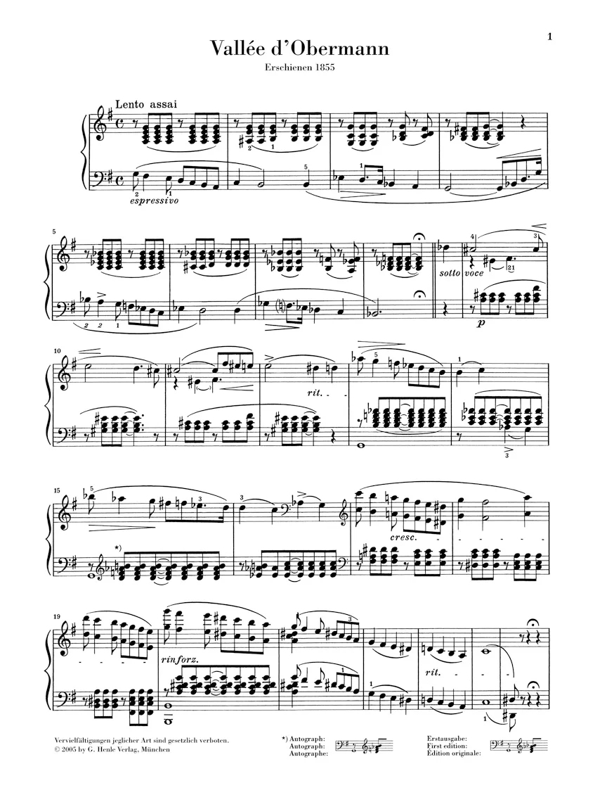 Liszt: Vallée d'Obermann - Image 2