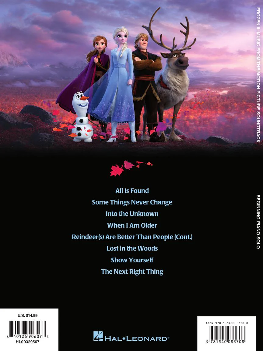 Frozen 2 - Beginning Piano Solo - Image 5