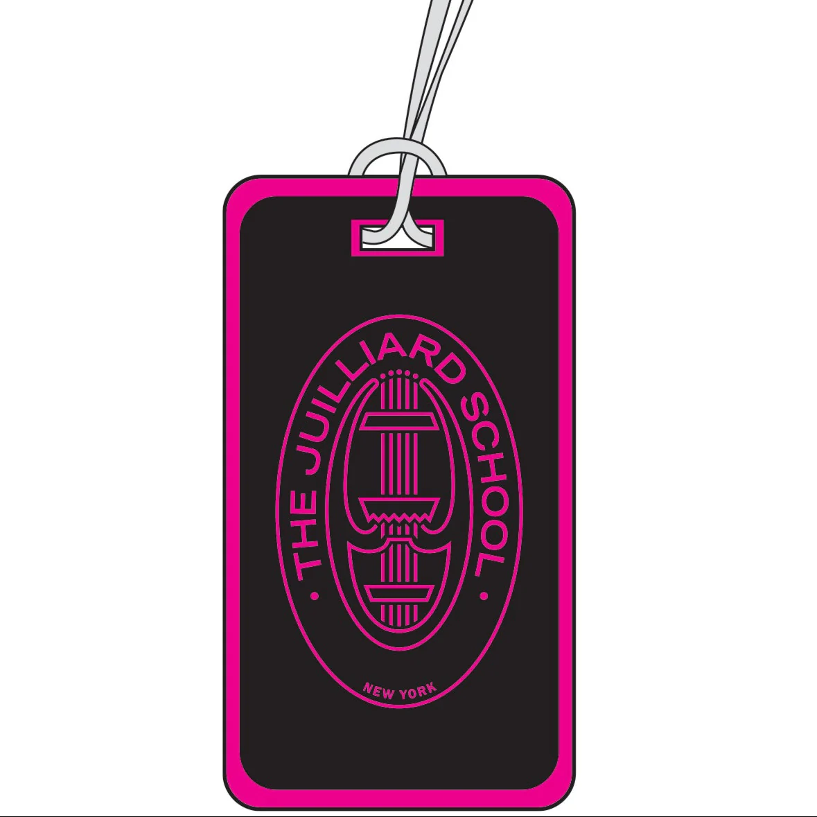 Luggage Tag: Juilliard Embroidered Seal Logo - Image 3