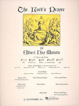Malotte: Lord's Prayer, Medium High Voice