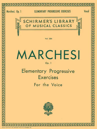 Marchesi Elementary Progressive Exercises, Op. 1