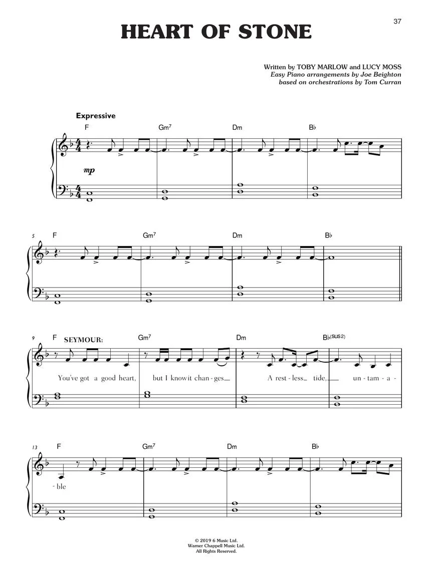 Marlow/Moss Six: The Musical Easy Piano Selections - Image 5
