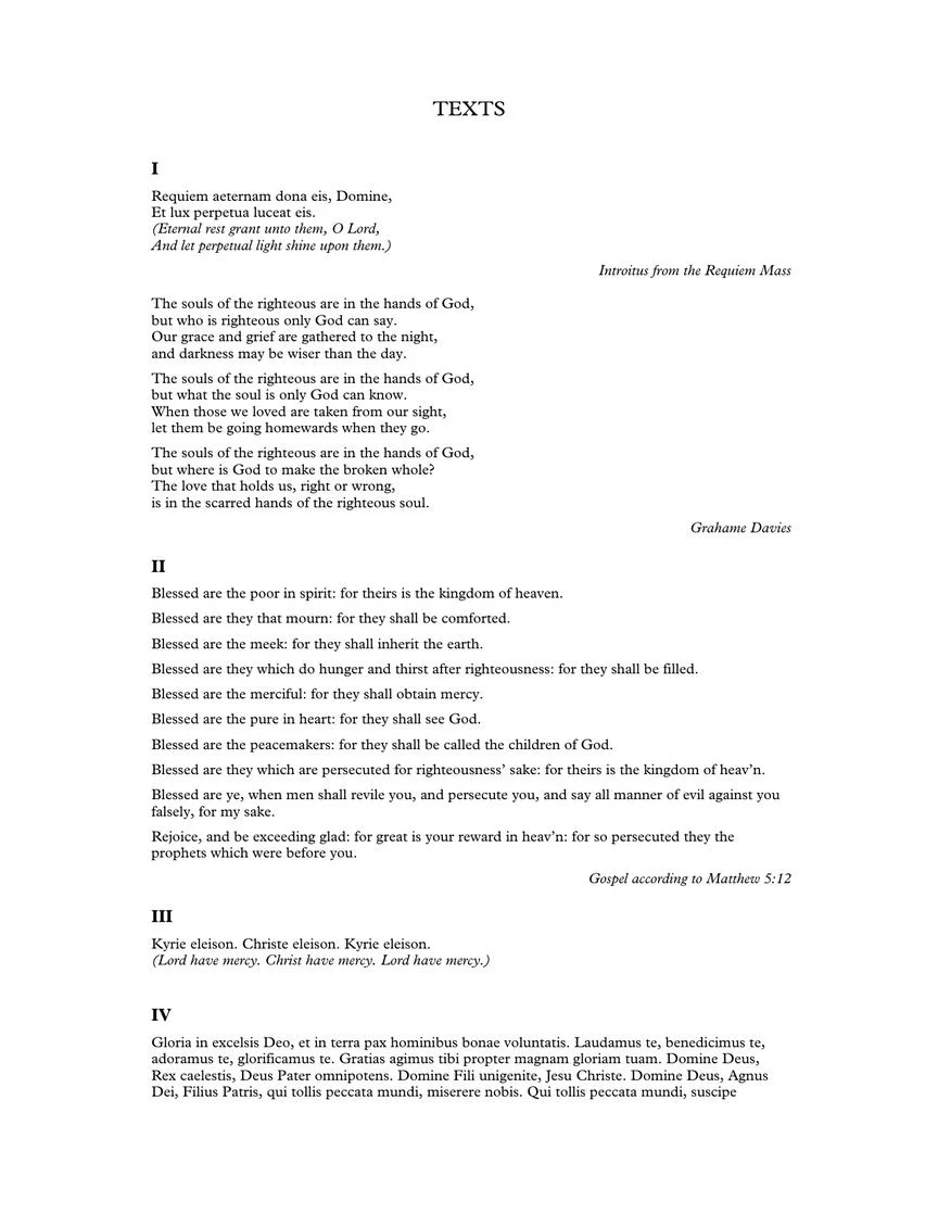 Mealor Requiem - The Souls of the Righteous - Image 4