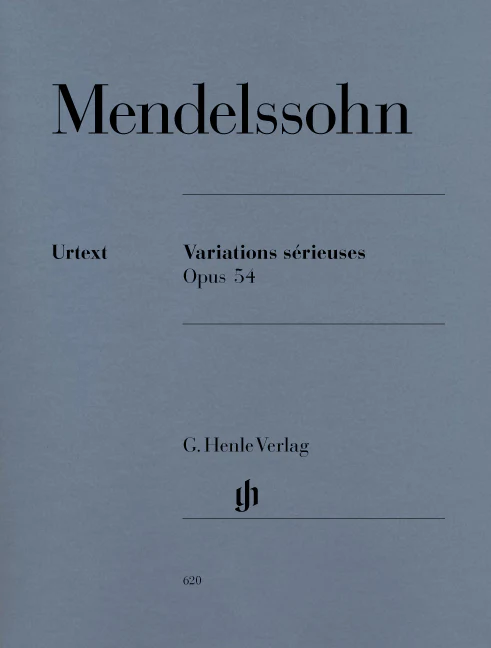 Mendelssohn: Variations sérieuses, Op. 54