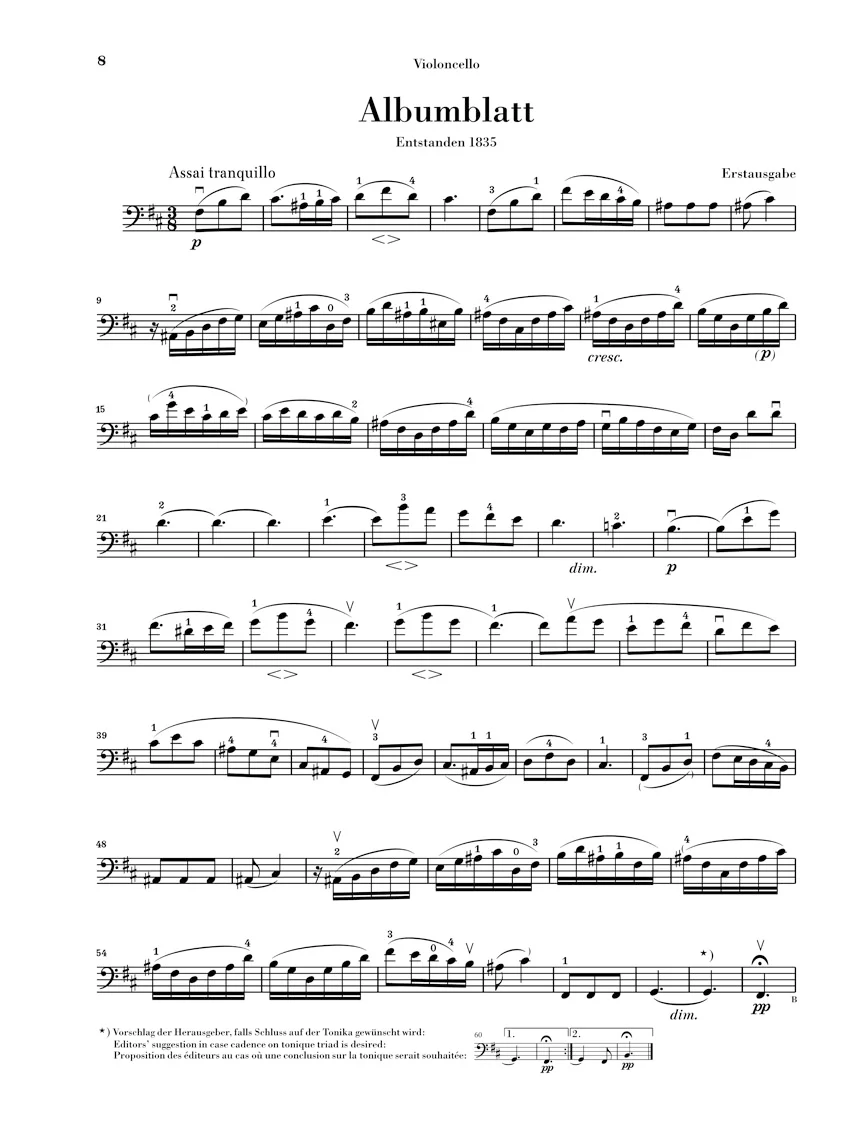 Mendelssohn: Variations, Op. 17 and Other Pieces for Piano and Cello - Image 3