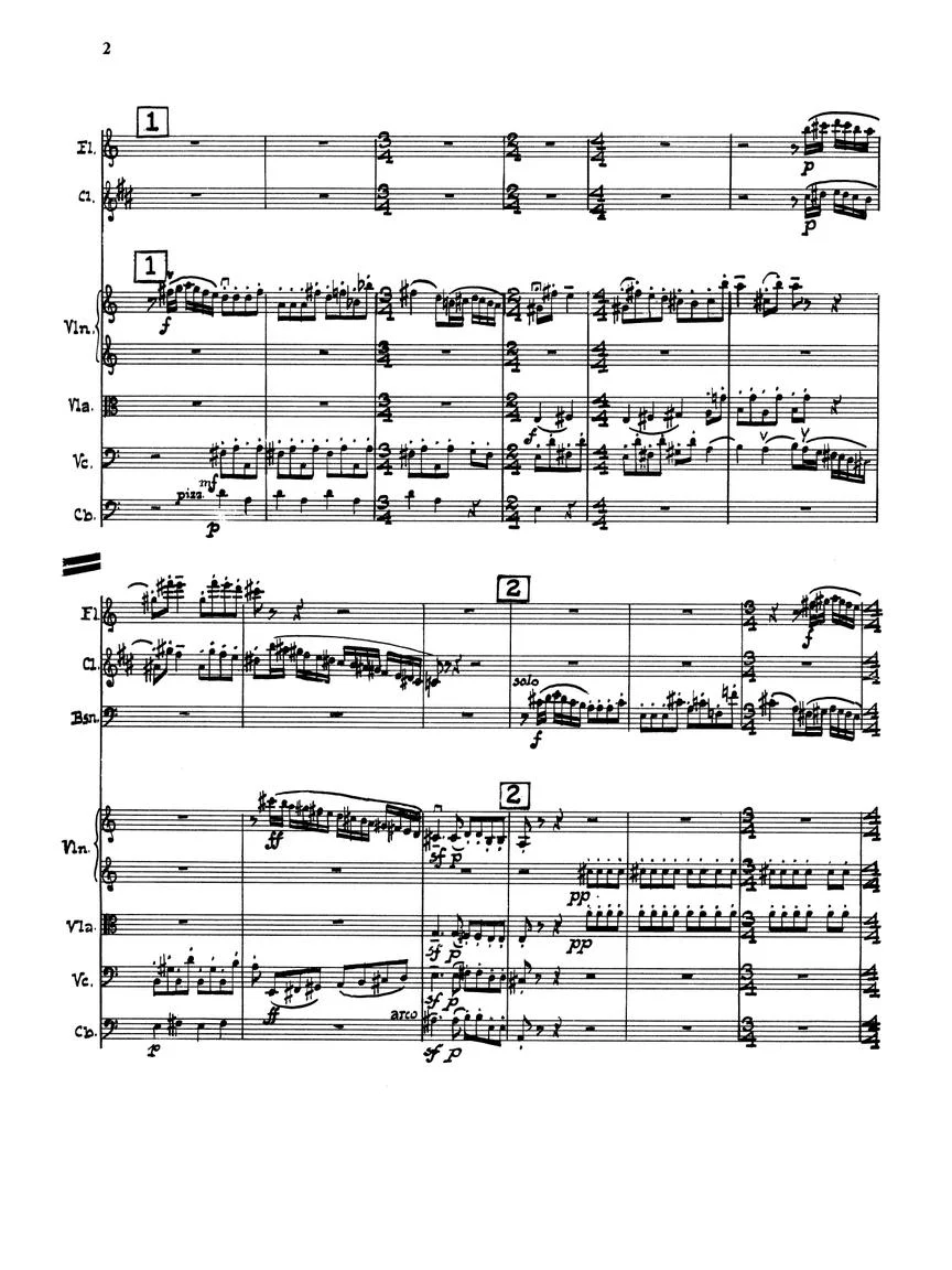 Menotti The Telephone Full Score - Image 5