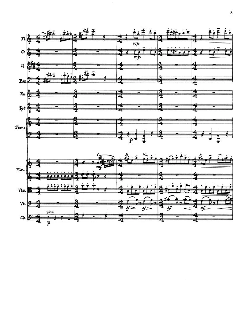 Menotti The Telephone Full Score - Image 6