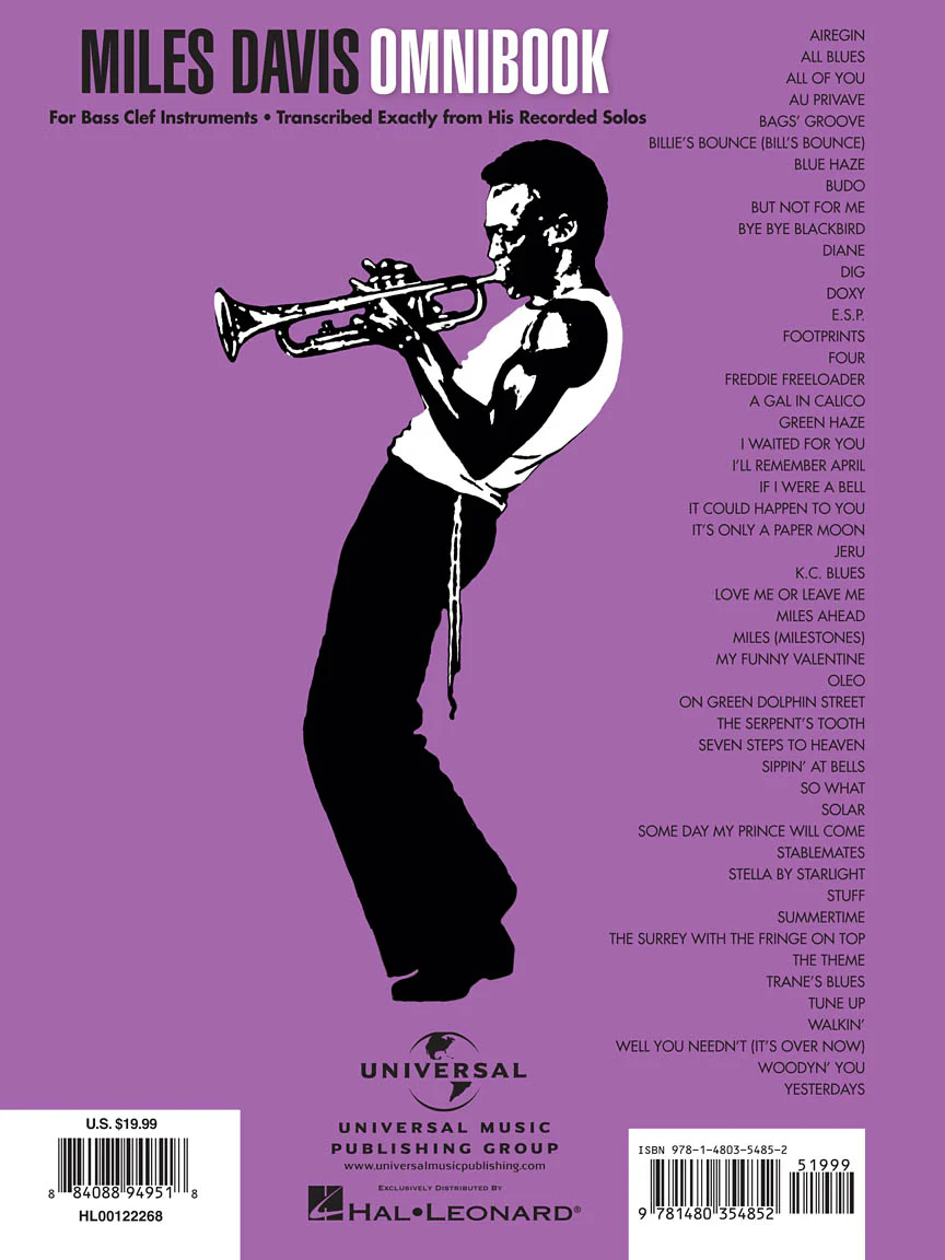 Davis, Miles - Omnibook - Image 2