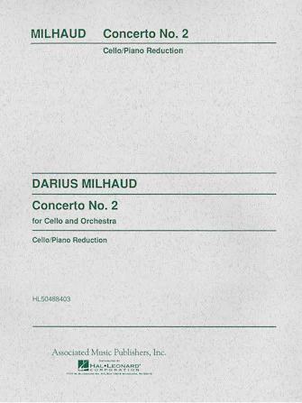Milhaud Cello Concerto No. 2