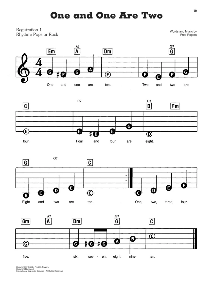 Mister Rogers Songbook - E-Z Play Today Vol. 260 - Image 4
