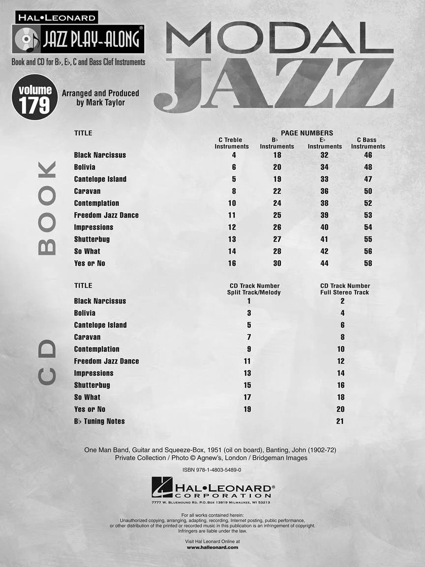 Modal Jazz - Jazz Play-Along Vol. 179 - Image 3