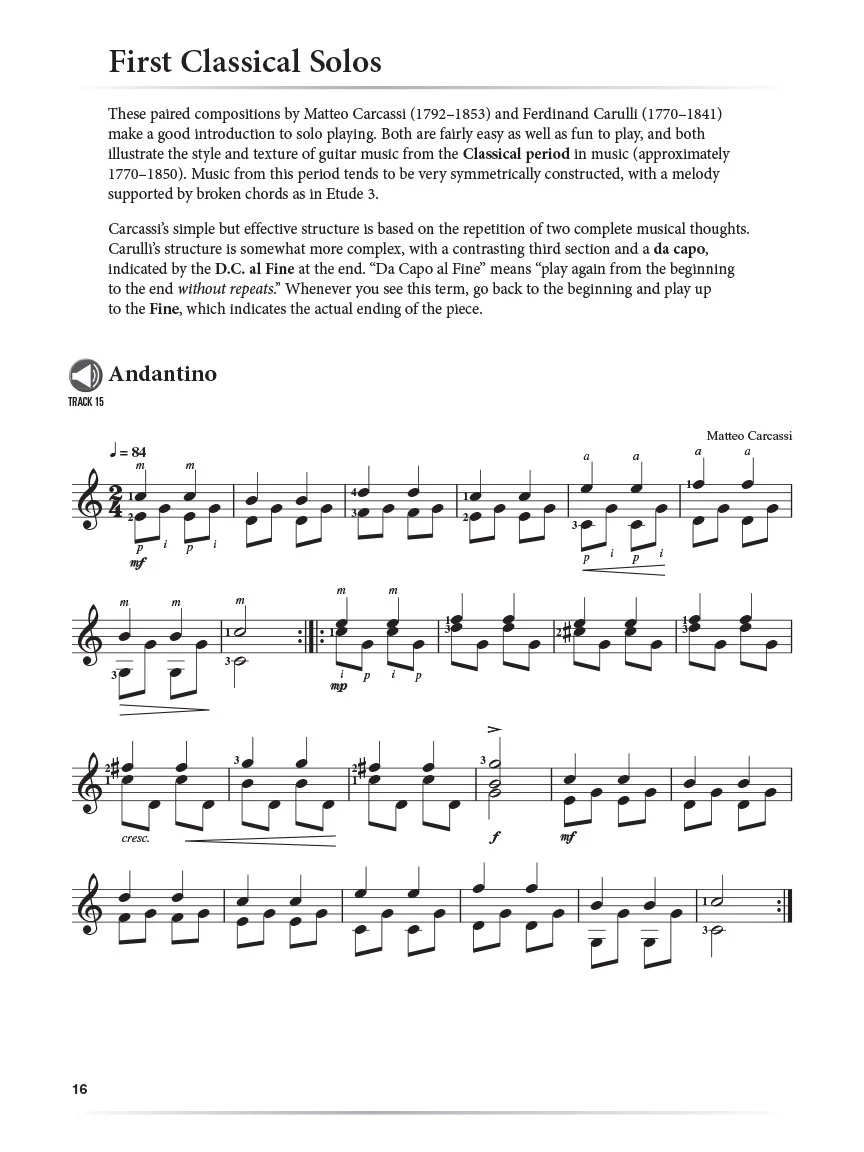 Modern Approach to Classical Guitar - Book 2 - Image 3