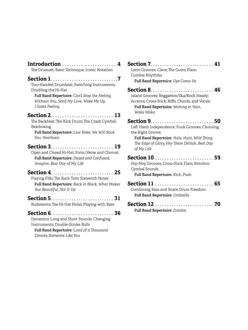 Modern Band Method – Drums, Book 1 - Image 2
