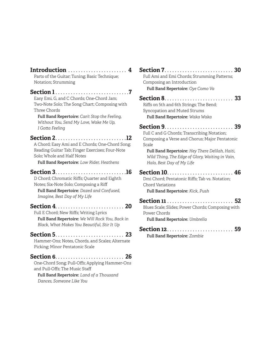 Modern Band Method – Guitar, Book 1 - Image 2