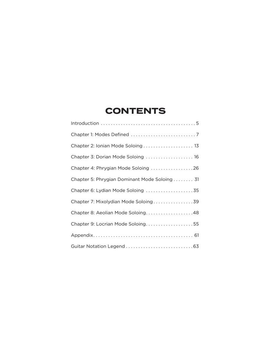 Modes Explained - Image 2