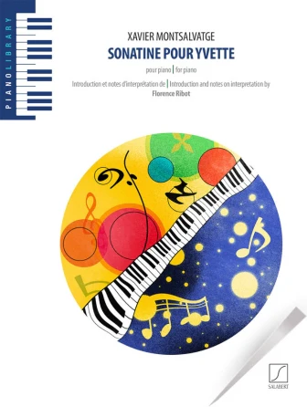 Montsalvatge Sonatine Pour Yvette  Piano Solo
