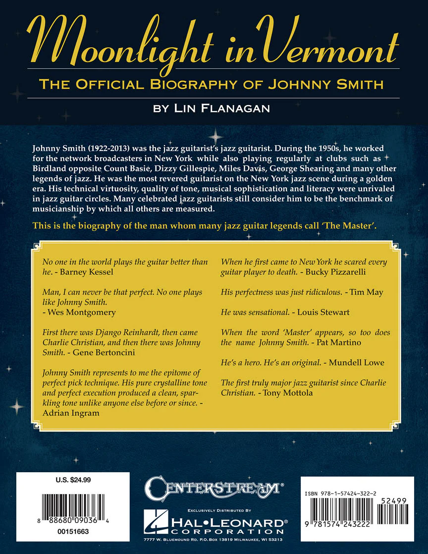 Moonlight in Vermont: The Official Biography of Johnny Smith - Image 2