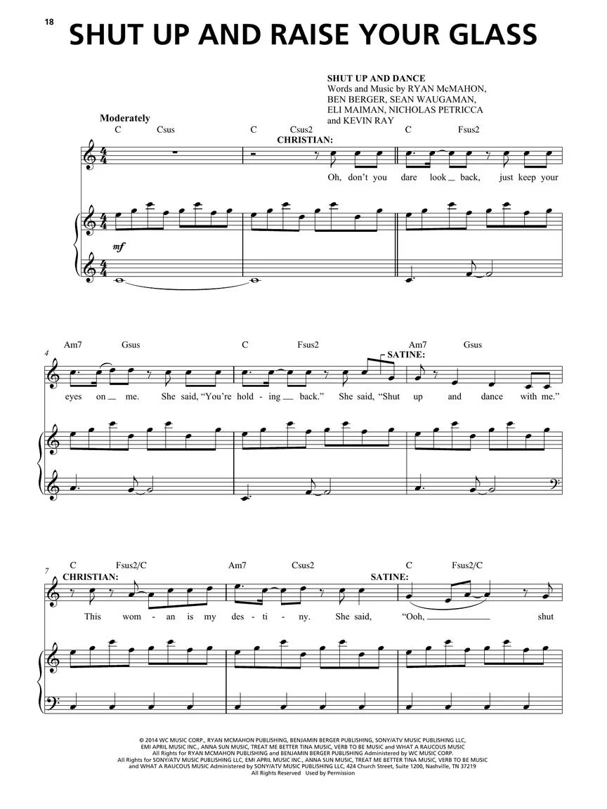 Moulin Rouge! The Musical Vocal Selections - Image 4