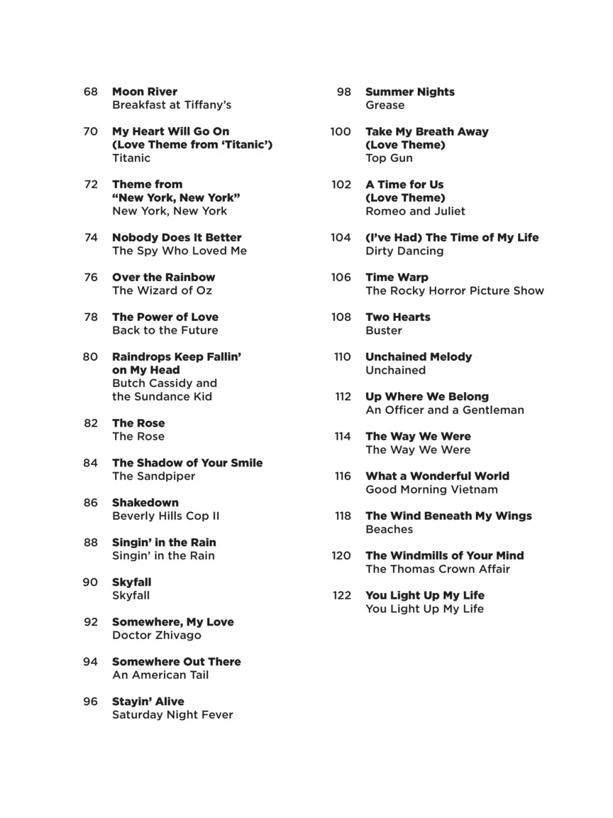 Movie Songs - Super Easy Songbook - Image 3