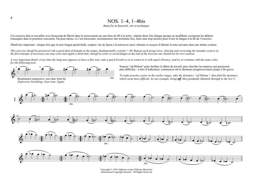 Moyse Selected Exercises for Flute - Image 3
