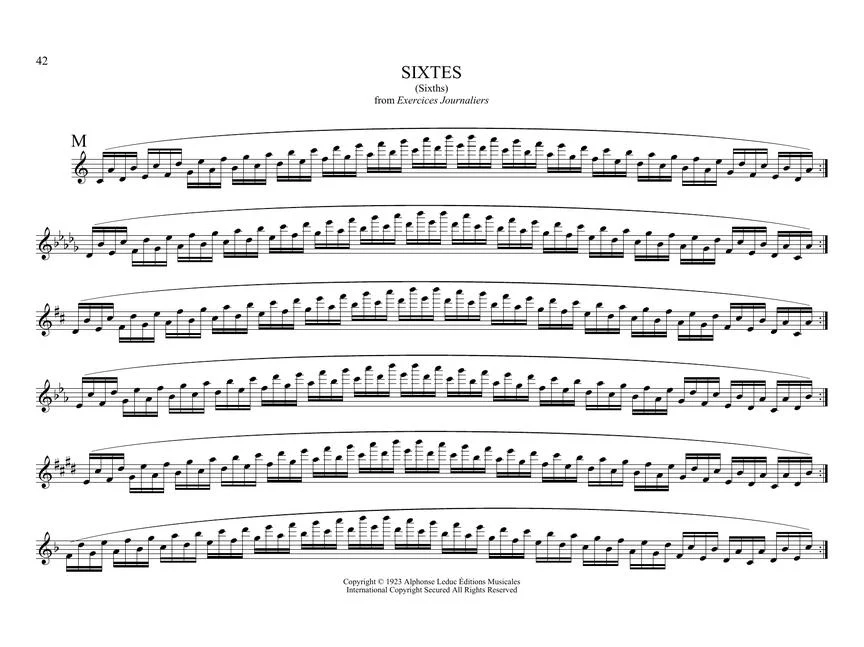 Moyse Selected Exercises for Flute - Image 4