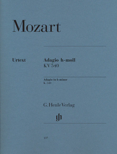 Mozart: Adagio in b minor K. 540