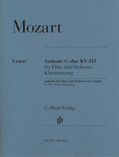 Mozart: Andante for Flute and Orchestra in C major K. 315 (Piano Reduction)