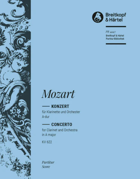 Mozart Clarinet Concerto in A major K. 622 Full Score