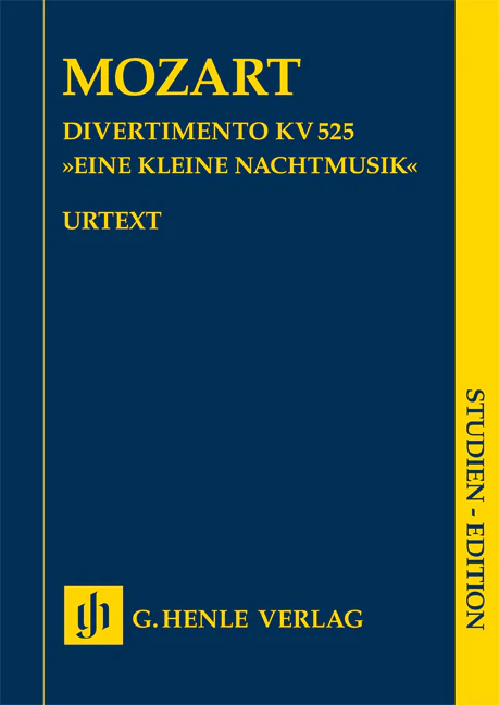 Mozart: Divertimento K. 525 "A Little Night Music" (Study Score)