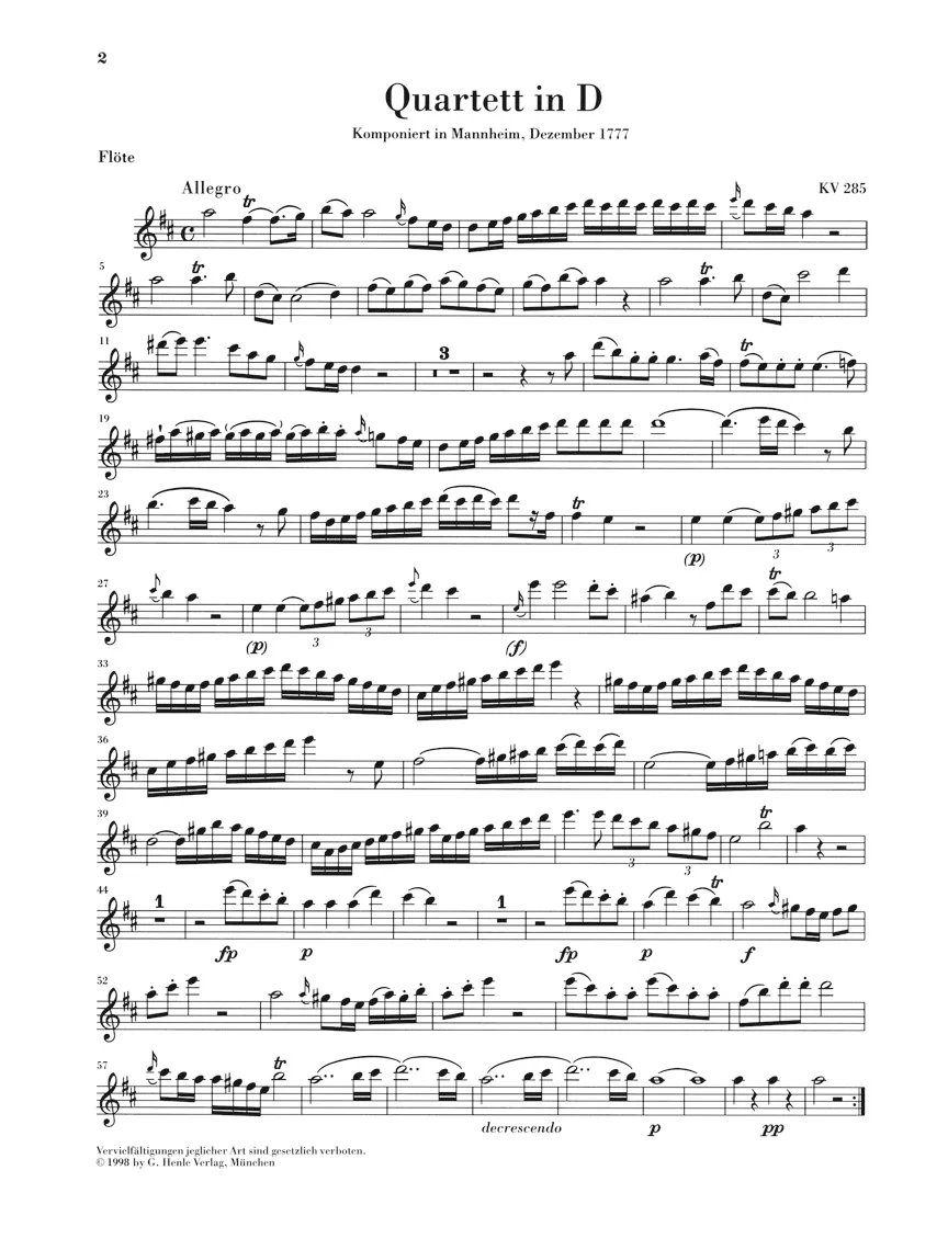 Mozart: Flute Quartets - Image 2