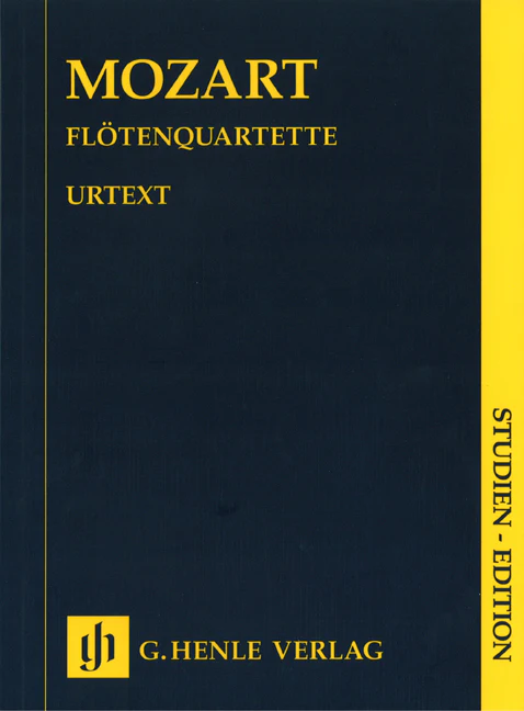 Mozart: Flute Quartets (Study Score)