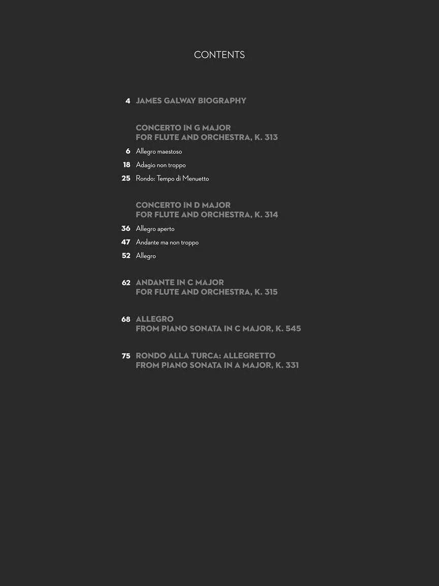 Mozart for Flute - Edited by James Galway - Image 3
