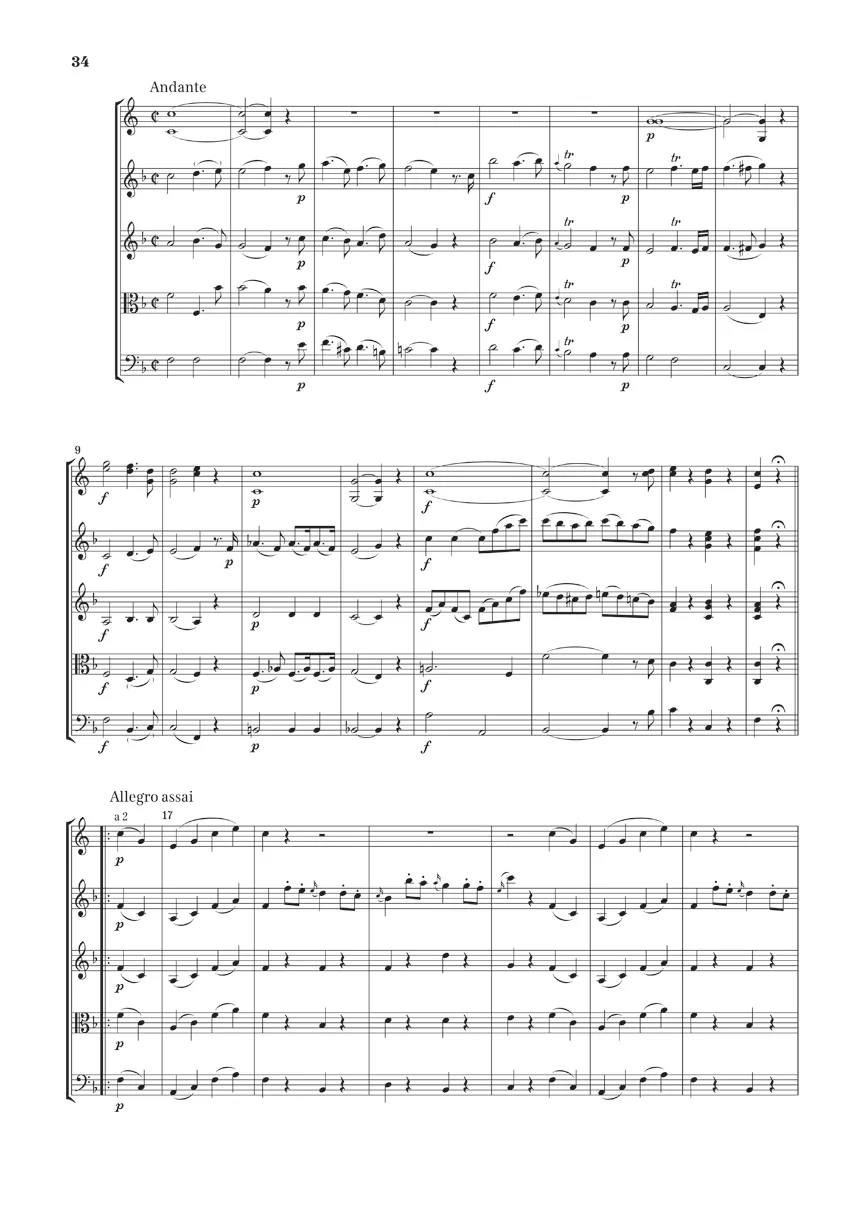Mozart: March K. 248 and Divertimento K. 247 (Study Score) - Image 5