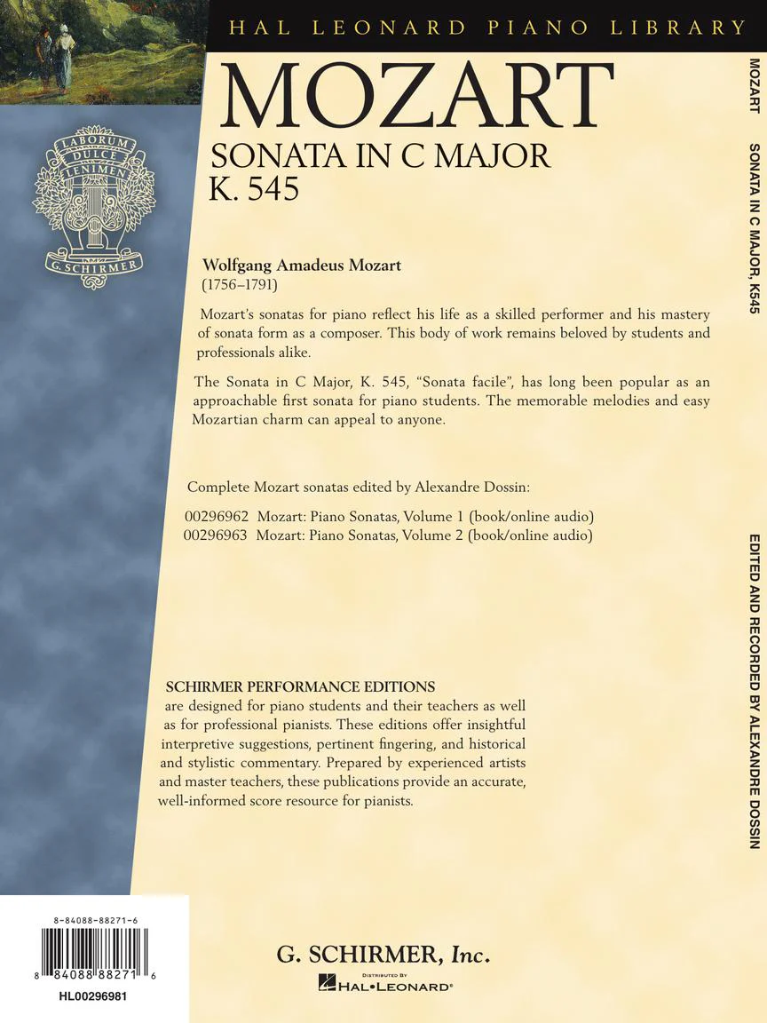 Mozart Piano Sonata in C Major, K.545 - Image 6