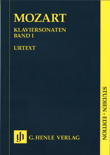 Mozart: Piano Sonatas, Volume I (Study Score)