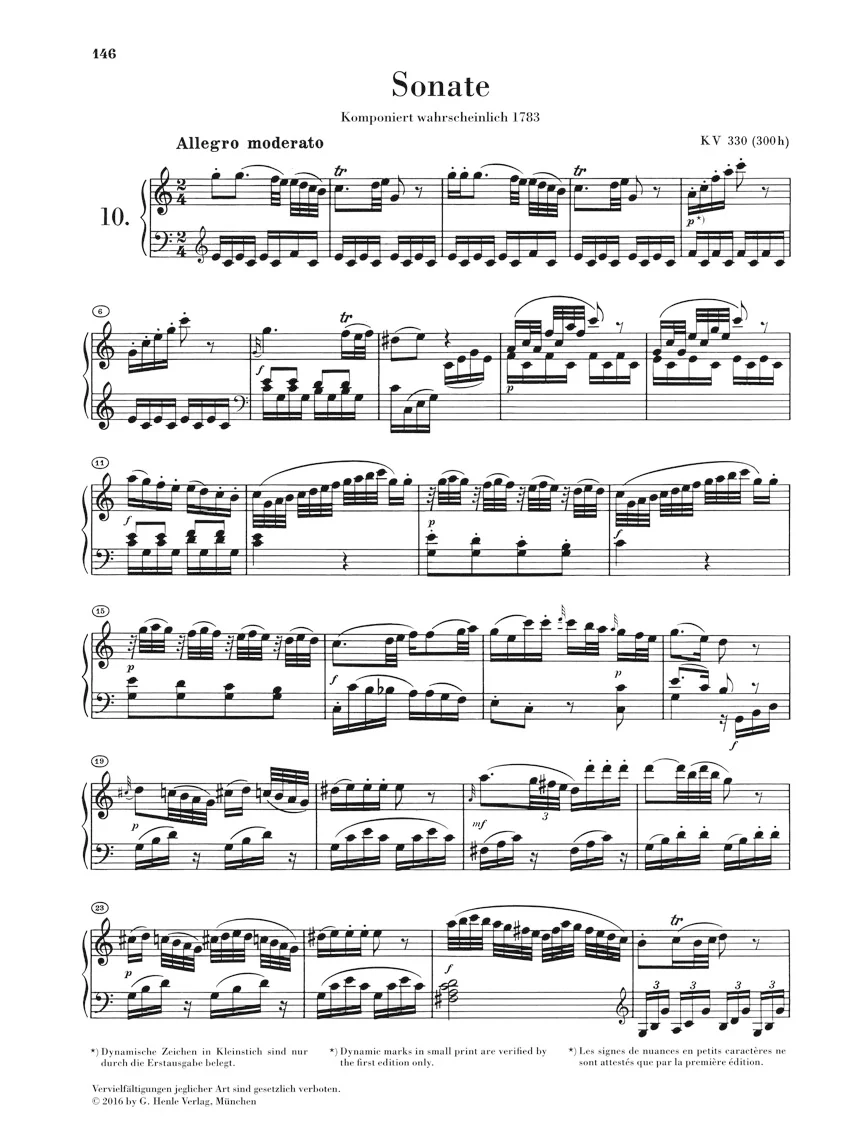 Mozart: Piano Sonatas, Volume II (Without Fingering) - Image 2