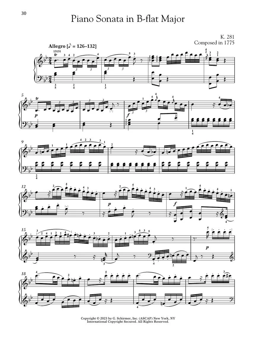 Mozart Piano Sonatas, Volume 1 – Schirmer Performance Editions - Image 7