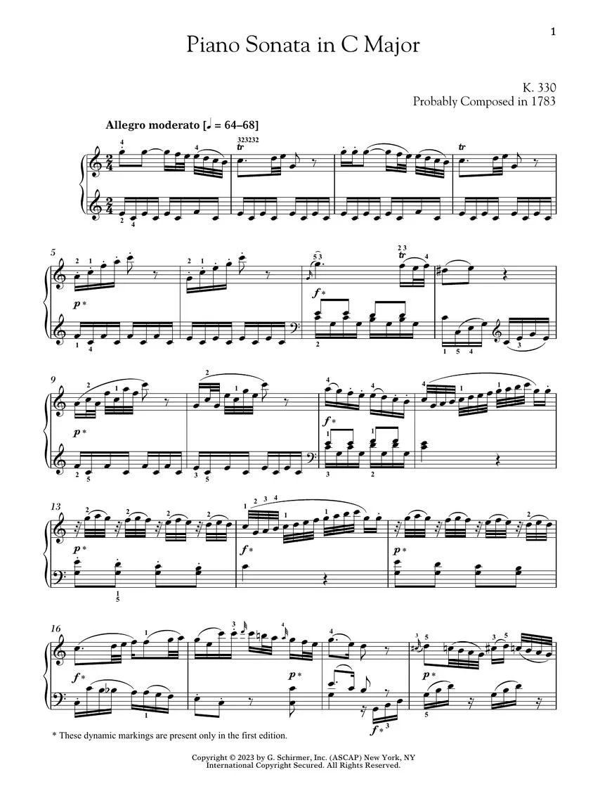 Mozart Piano Sonatas, Volume 2 – Schirmer Performance Editions - Image 5