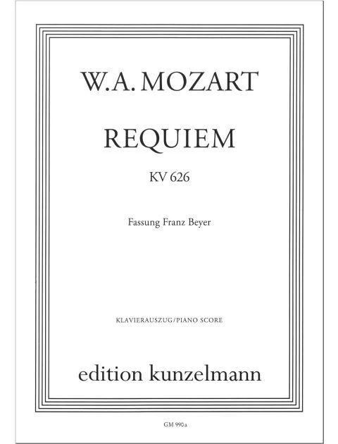 Mozart Requiem Vocal Score - Image 2