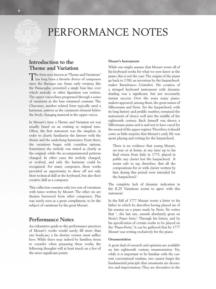 Mozart - Selected Variations - Image 4
