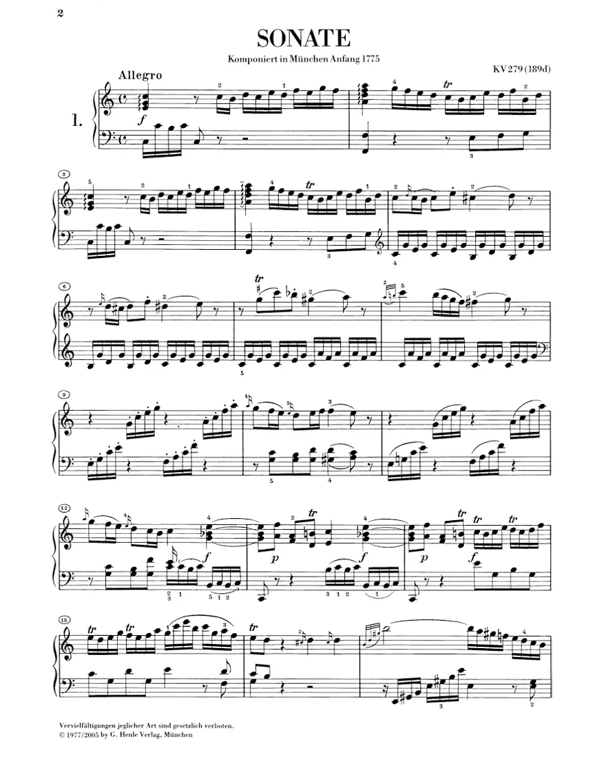 Mozart: Complete Piano Sonatas in one Volume (Hardcover) - Image 3