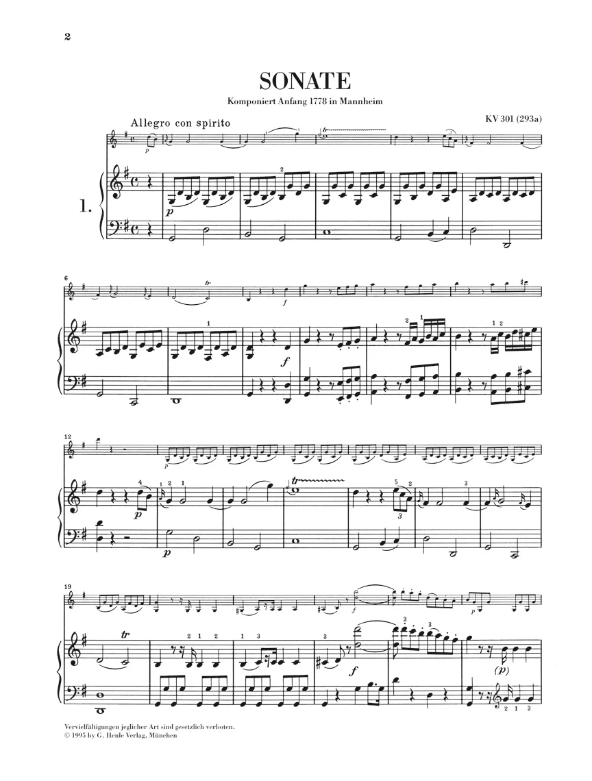 Mozart: Sonatas for Piano and Violin, Volume I - Image 2