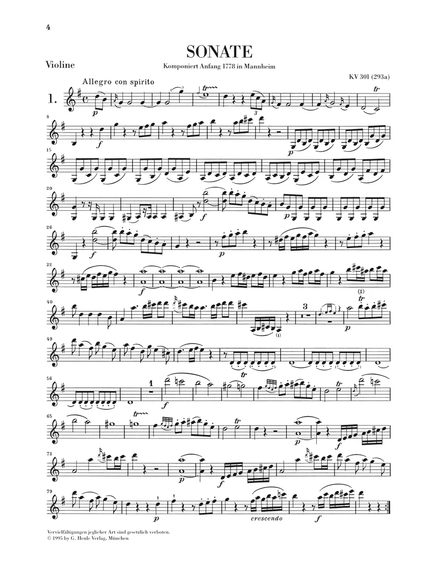 Mozart: Sonatas for Piano and Violin, Volume I - Image 4